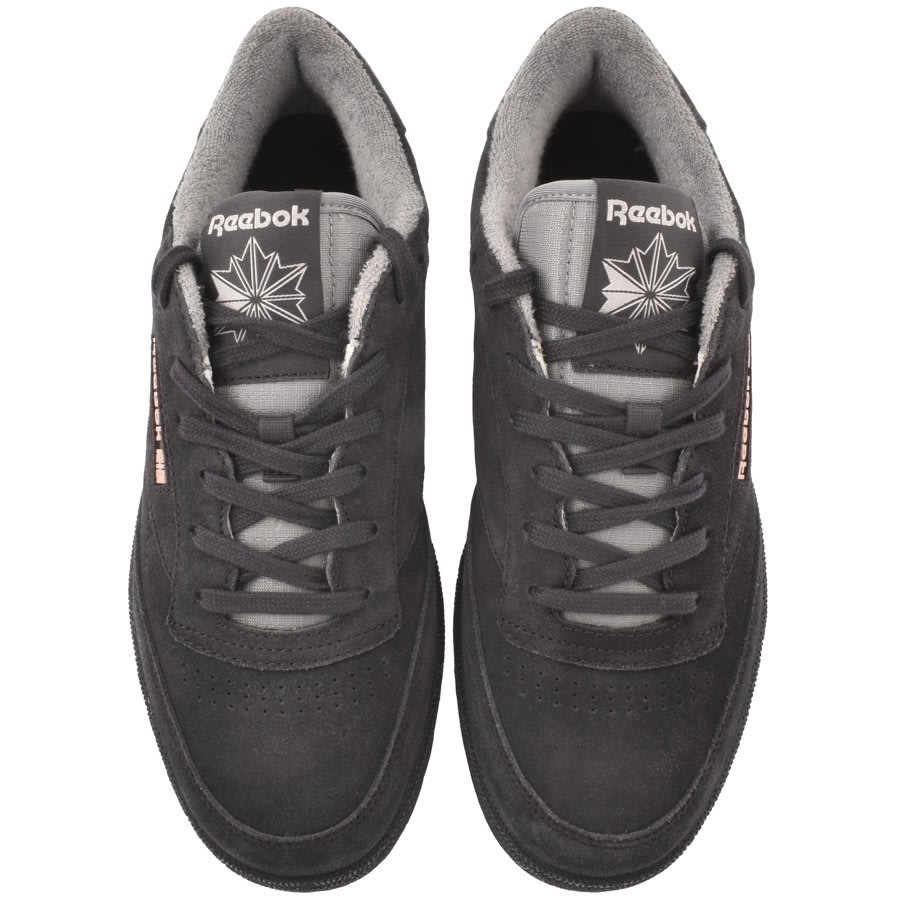 Reebok classic mens trainers black outlet